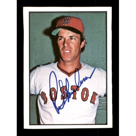 Rick Burleson Autographed 1978 SSPC Card #175 Boston Red Sox SKU #204527
