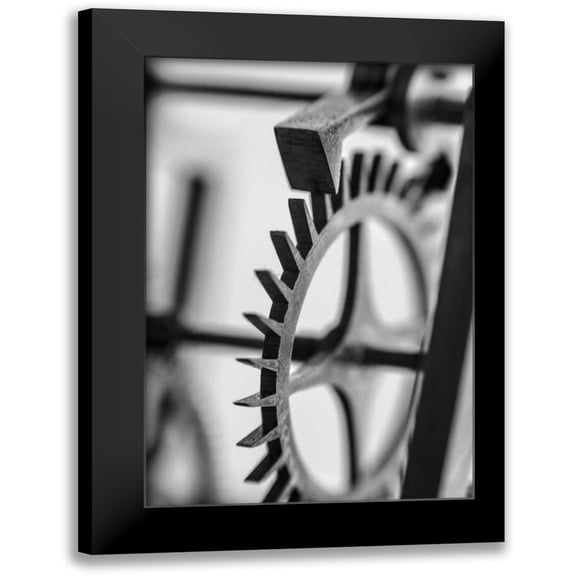 Rick Cotter 11x14 Black Modern Framed Museum Art Print Titled - Gears III