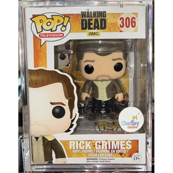 Rick Grimes Custom Funko  by Charijoy Customs The Walking Dead Vinyl Figure