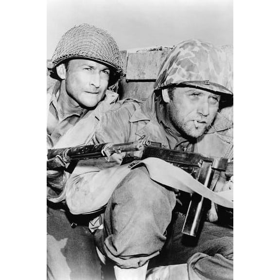 Rick Jason and Vic Morrow in Combat! 24x36 Poster