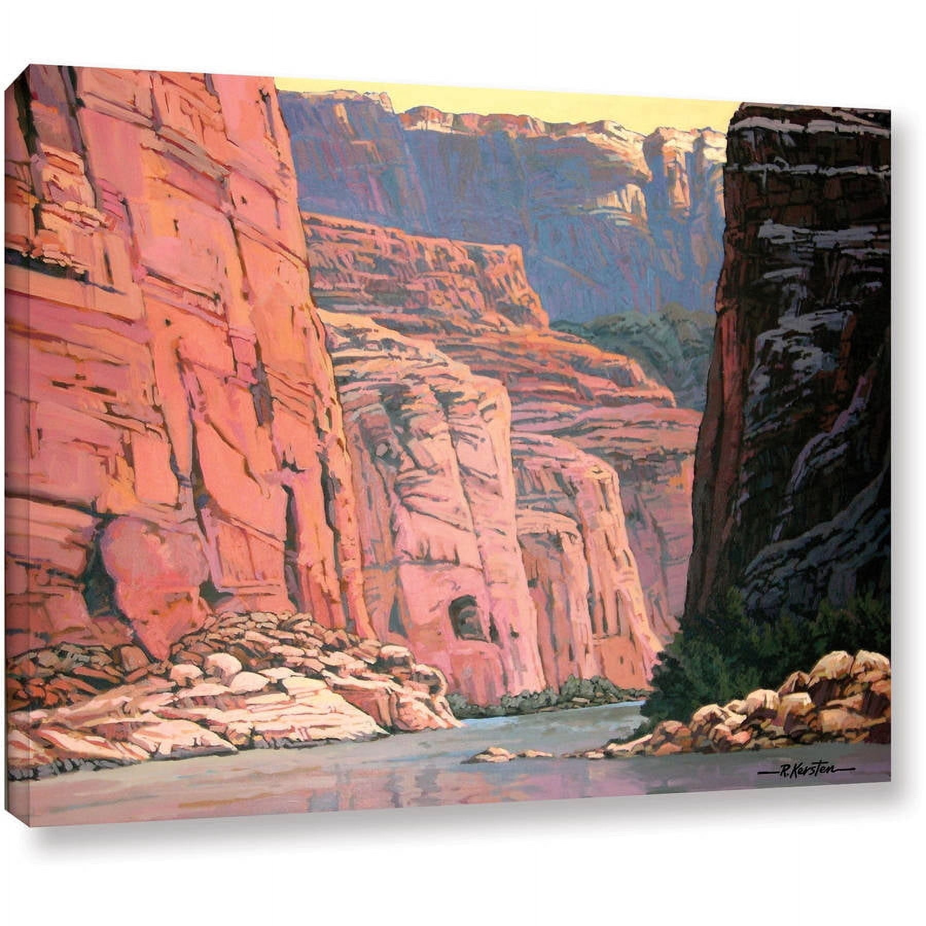 Rick Kersten "Colorado River Walls" Gallery-Wrapped Canvas