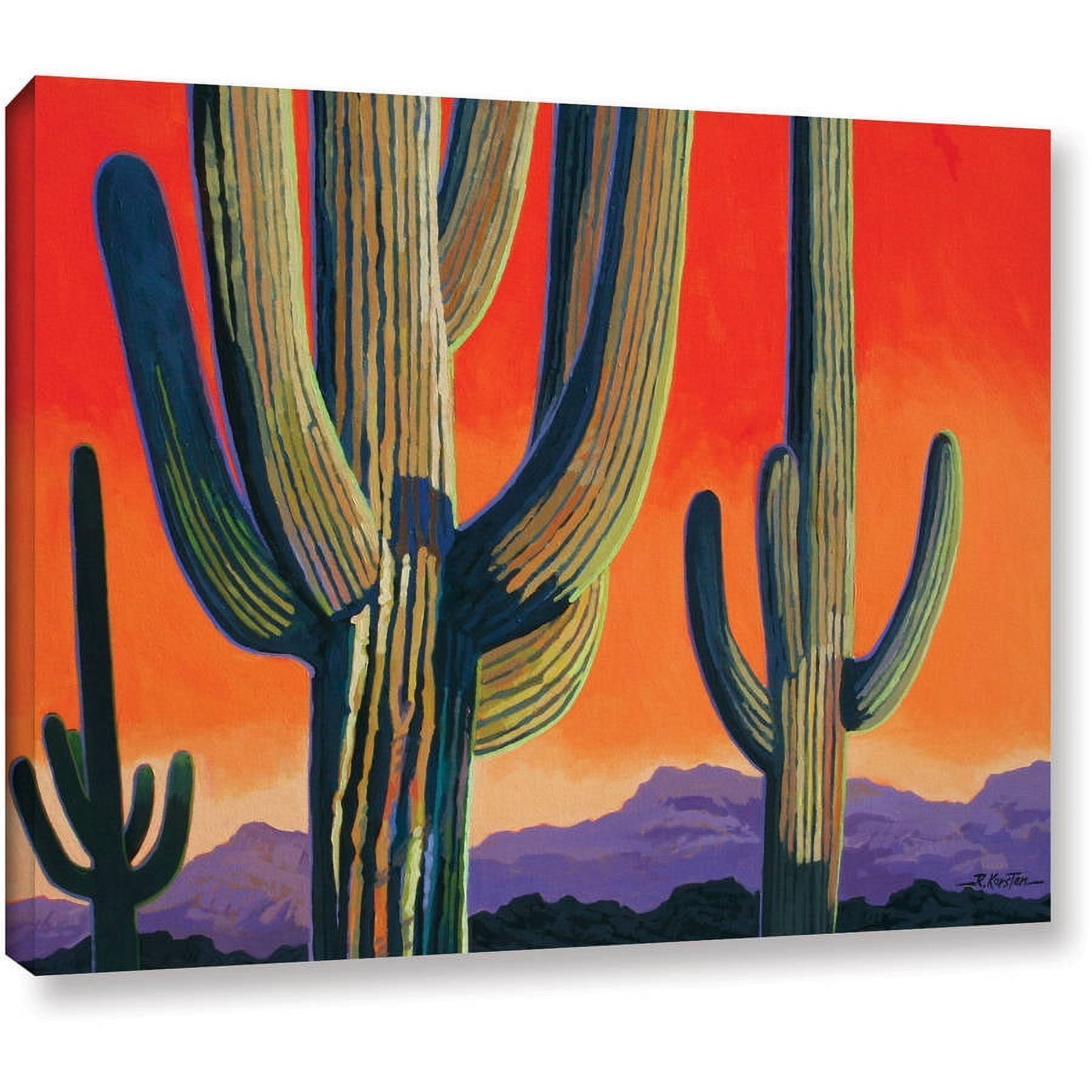 Rick Kersten "Saguaro Dawn" Gallery-Wrapped Canvas