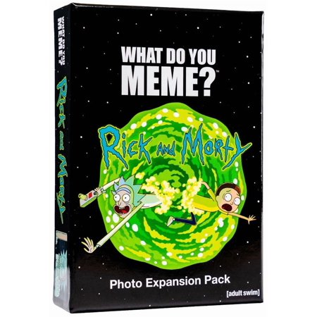 Rick & Morty Expansion Pack by What Do You Meme? - Designed to be Added to What Do You Meme? Core Game