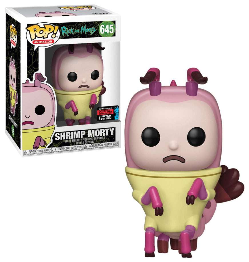 Rick \u0026 Morty Funko POP! Animation Shrimp Morty Vinyl Figure