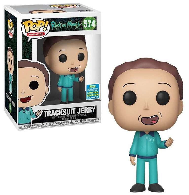 Rick & Morty Funko POP! Animation Tracksuit Jerry Vinyl Figure