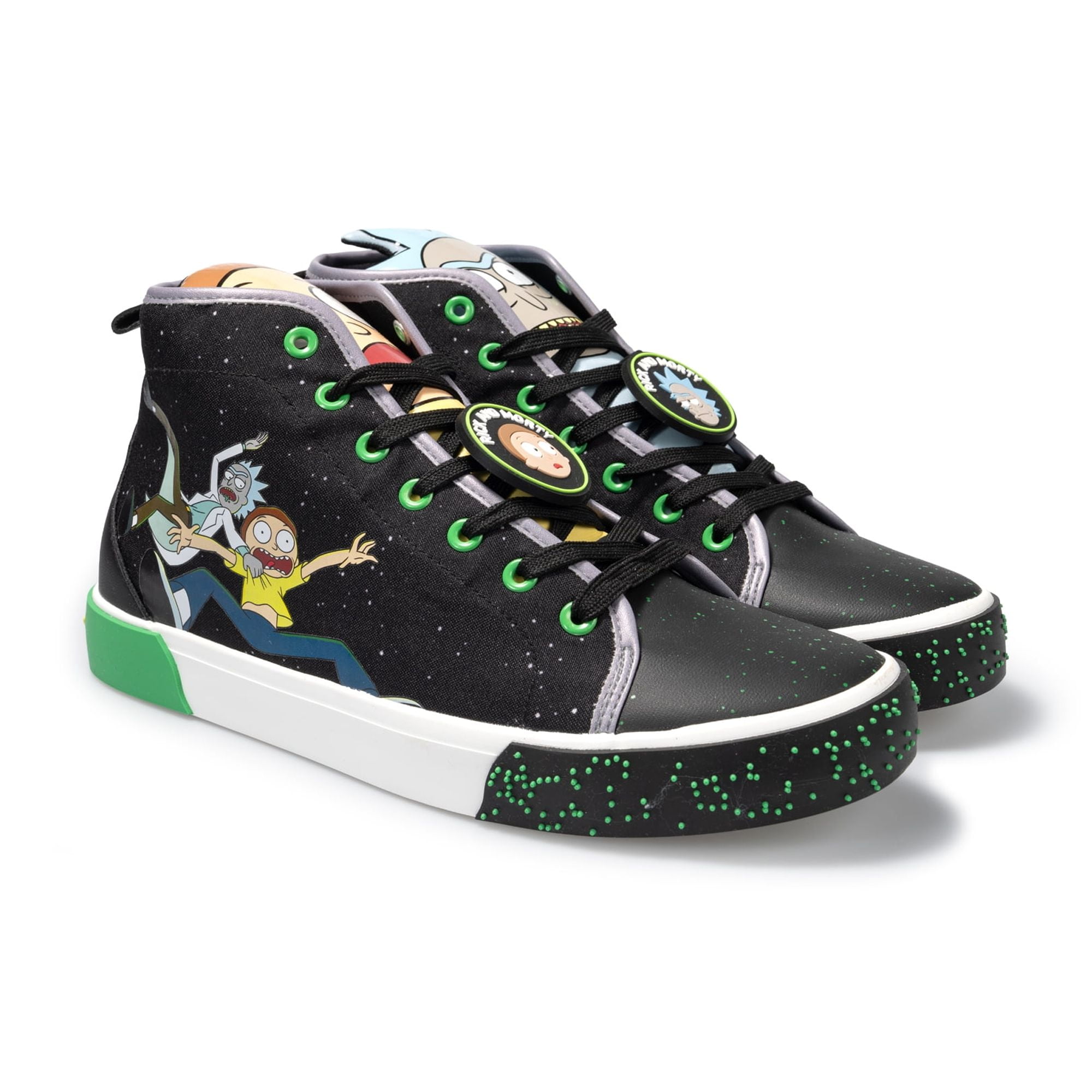 Rick & Morty High Top Sneaker - Walmart.com