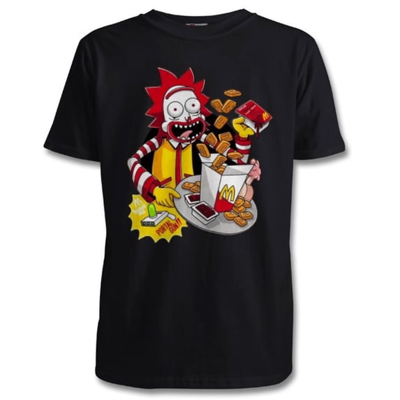 Rick & Morty + McDonalds - Rick McDonald T-Shirt