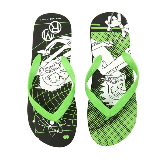 Rick & Morty Men's Flip-Flops