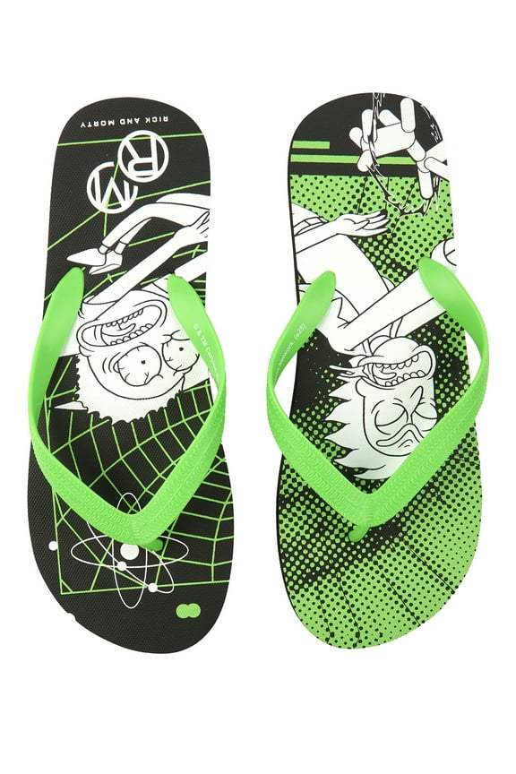 Rick & Morty Men's Flip-Flops