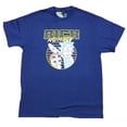 thumbnail image 1 of Rick & Morty Mens T-Shirt - 80s Style Logo Rick Holding Morty's Eyes Open (Small), 1 of 1
