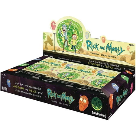 Rick & Morty Season 2 Trading Cards Box (24 Packs)