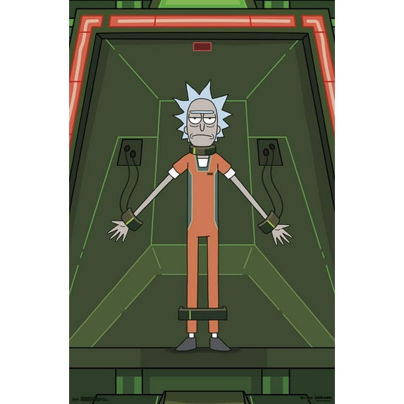 Rick & Morty Shackled 22" x 34" Poster