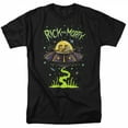 thumbnail image 1 of Rick & Morty  Space Cruiser Rides T-Shirt - Black - Extra Large, 1 of 1
