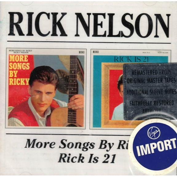Rick Nelson - More Songs By Ricky / Rick Is 21 (CD)