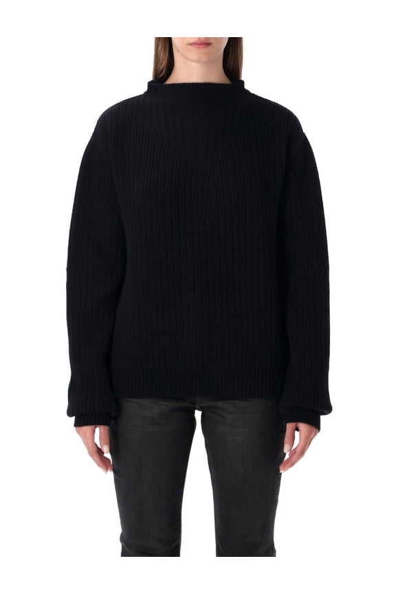 Al Pul Ribbed Knit Open Back Sweater (Women's)
