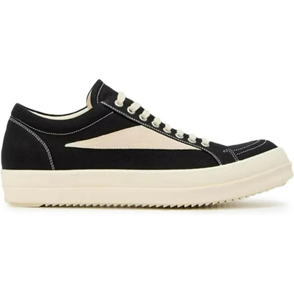 Rick Owens Drkshdw Vintage Canvas Low Black Milk - 40