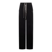 Rick Owens Relaxed Straight-Leg Trousers With Front Zipper Mens