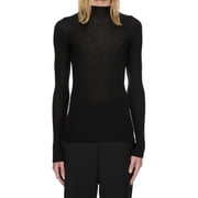 Rick Owens Ribbed Fitted High-Neck Turtleneck Men's