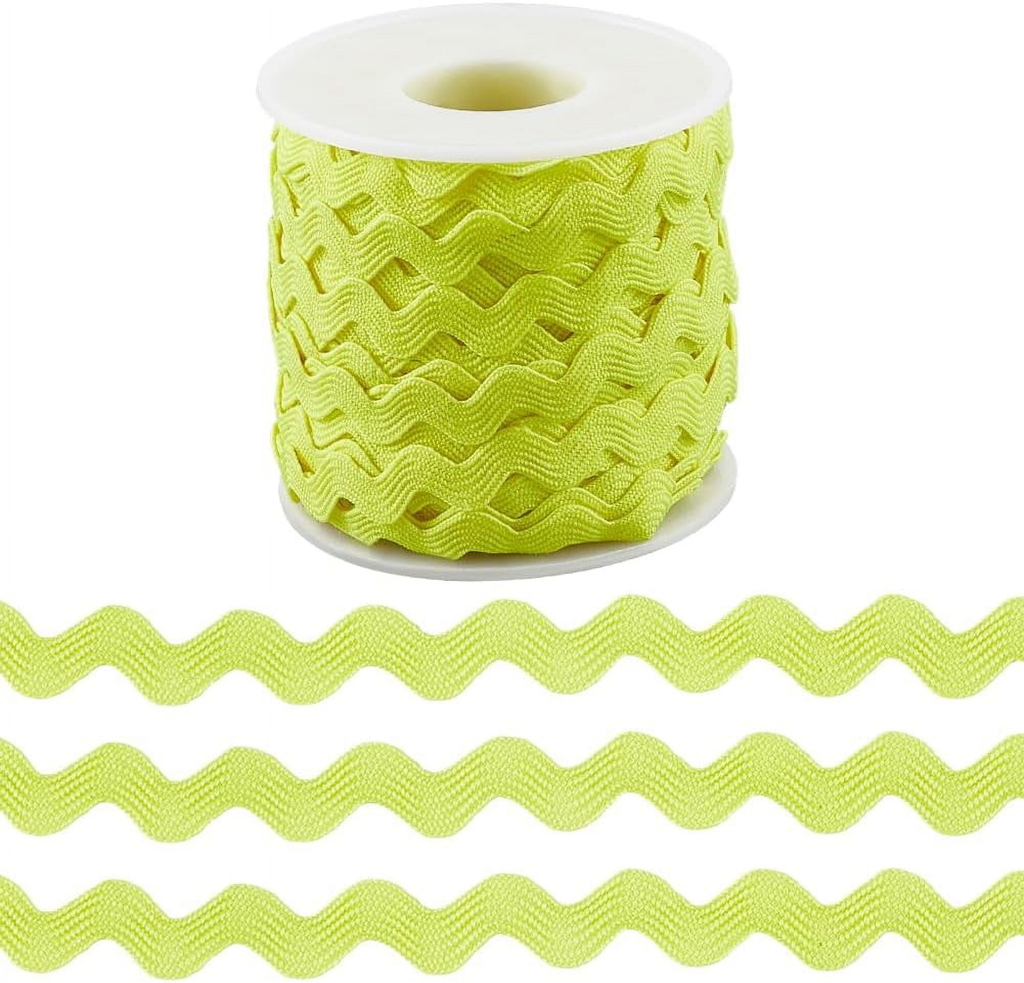 Rick Rack Trim for Sewing 25 Yards 3/8 Inch Polyester RIC Rac Ribbon ...