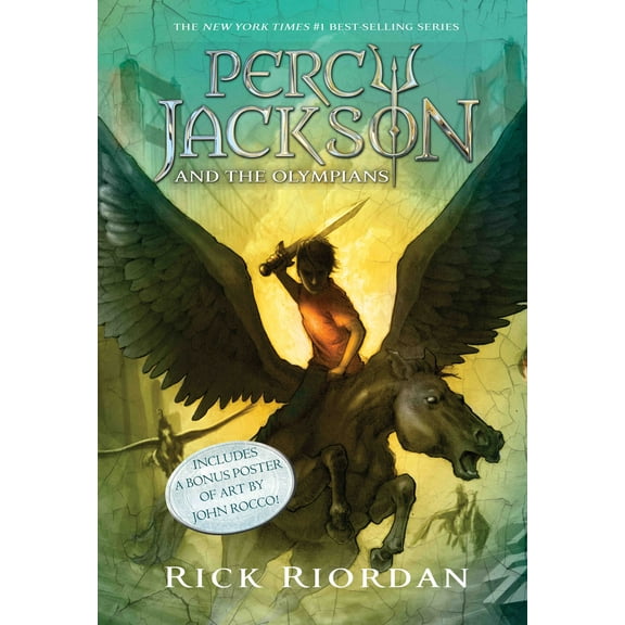 Percy Jackson and the Olympians 5 Book Paperback Boxed Set (w/poster) (Hardcover)