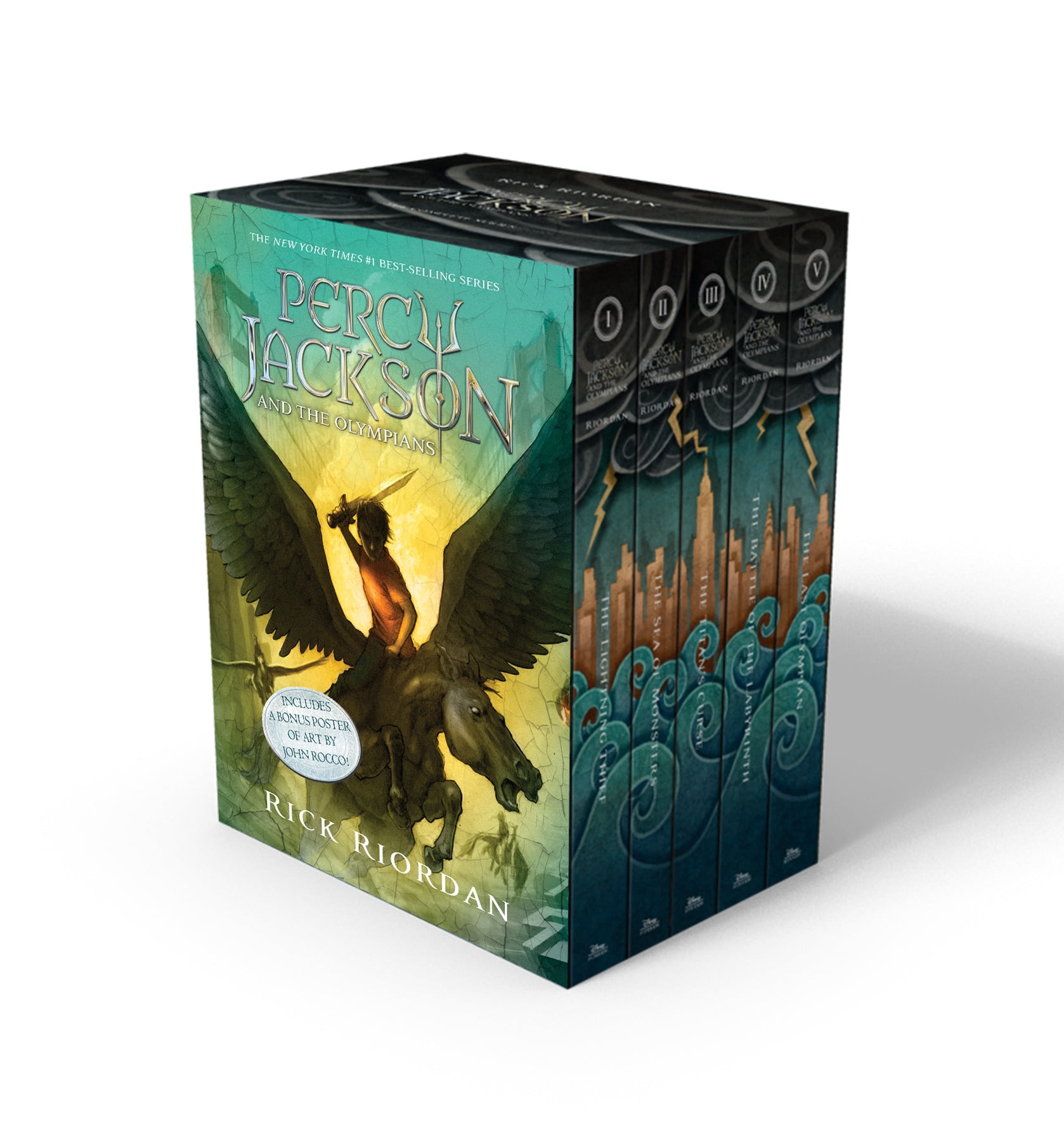 全5巻・名作 - Percy Jackson and the Olympians Percy Jackson and the Olympians 5 Book Paperback Boxed Set (w
