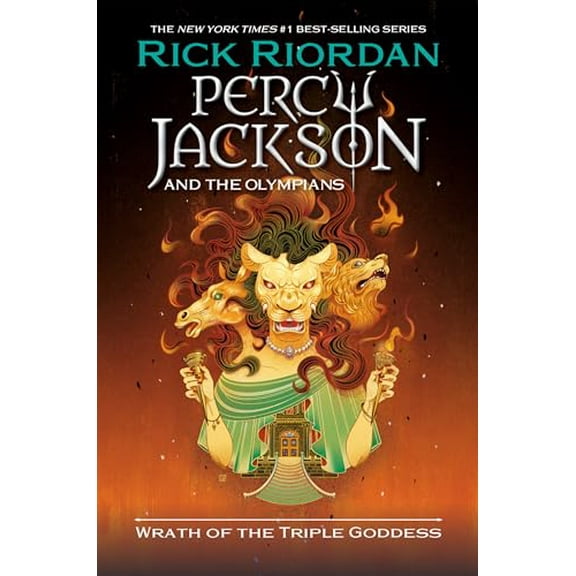 Pre-Owned Percy Jackson and the Olympians: Wrath of the Triple Goddess (Percy Jackson & the Olympians), 9781368107631, 136810763X, Hardcover,