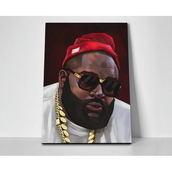 Rick Ross Poster or Wrapped Canvas