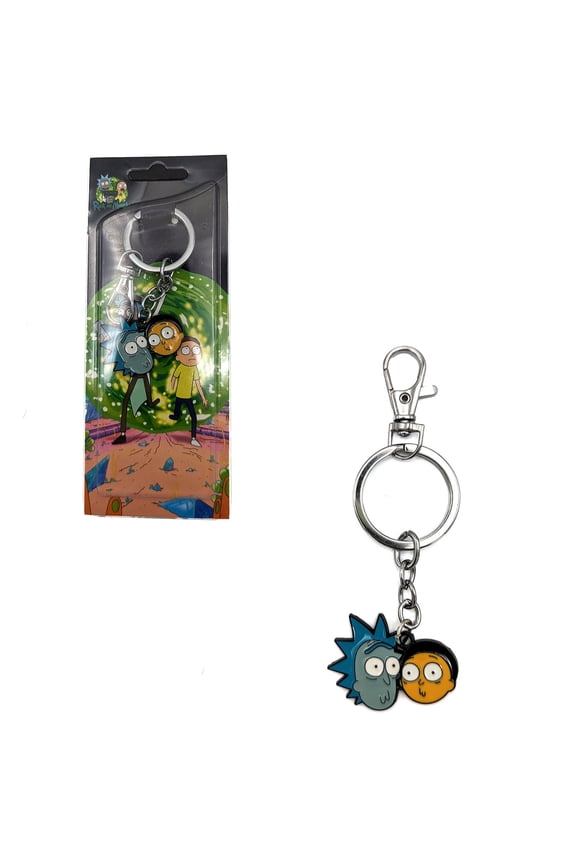 Rick Sanchez & Morty Smith - Rick and Morty 1" Keychain Pendant
