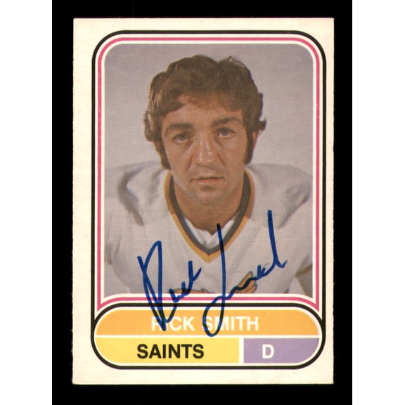 Rick Smith Autographed 1975-76 O-Pee-Chee WHA Card #41 Minnesota Fighting Saints SKU #251778