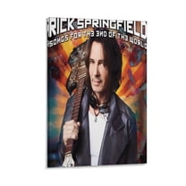 Rick Springfield Canvas Poster Wall Art Picture Painting Poster Canvas Print Posters Artworks Bedroom Living Room Decor 16x24inch(40x60cm)