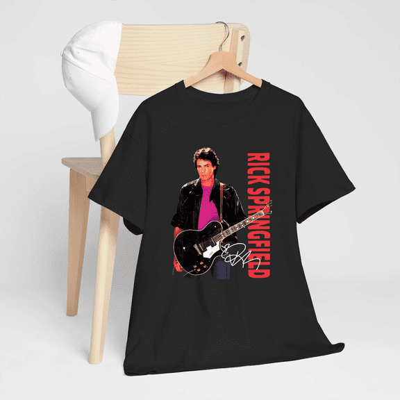 Rick Springfield Shirt, Rick springfield Black Unisex T-Shirt, LIMITED EDITION-TH67720