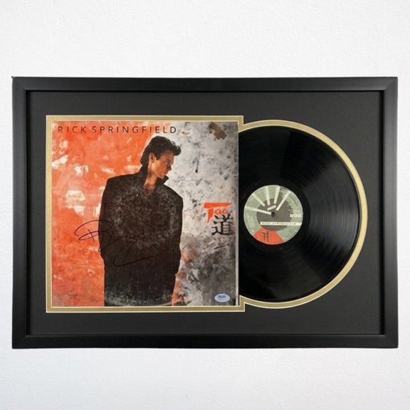 Rick Springfield Signed Tao Custom Framed Vinyl Album PSA Autographed