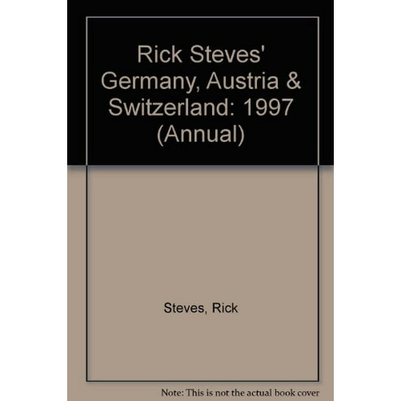 Pre-Owned Rick Steves' Germany, Austria & Switzerland (Paperback) 1562613286 9781562613280