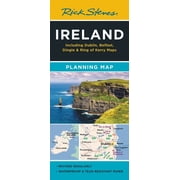 Rick Steves Rick Steves Ireland Planning Map Including Dublin, Belfast, Dingle & Ring of Kerry Maps, Paperback