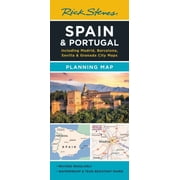 Rick Steves Rick Steves Spain & Portugal Planning Map Including Madrid, Barcelona, Sevilla & Granada City Maps, Paperback