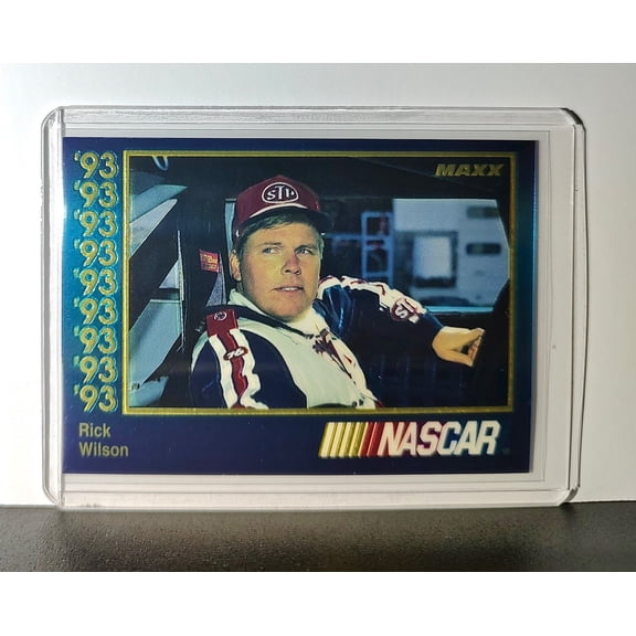 Rick Wilson 1993 Maxx Premier Plus Racing #44 NASCAR Card Petty Enterprises