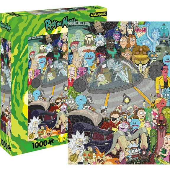 Rick and Morty Cast 1000 Piece Jigsaw Puzzle
