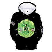 BINGTIESHA Rick and Morty 3D Merch Harajuku hoodie Women/Men Hoodie Sweatshirt