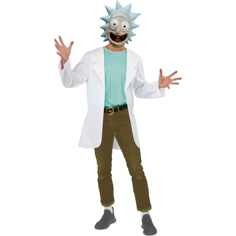 Rick And Morty Costume Top for Adults Rick And Morty Costume Top for Adults