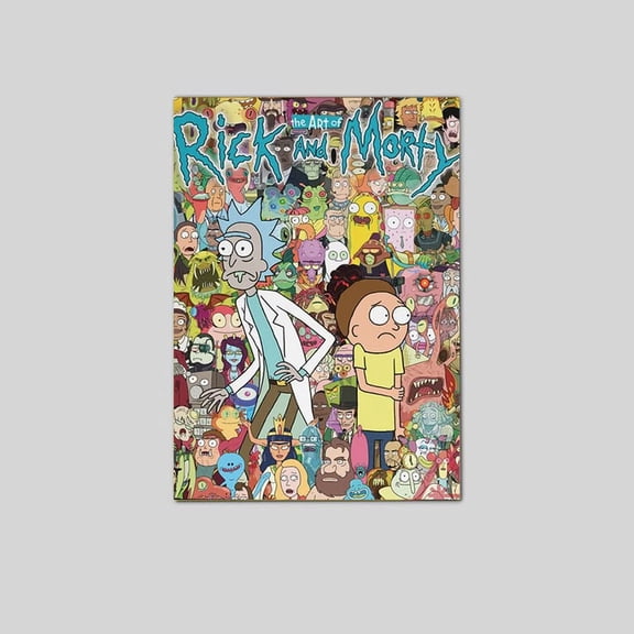 Rick and Morty Artwork Poster Wall Art Size 24''x36'' Googate