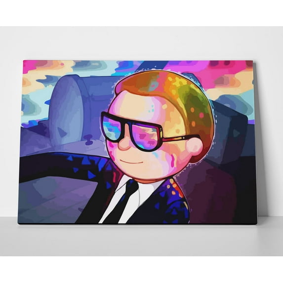 Rick and Morty Artwork Poster or Wrapped Canvas