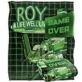thumbnail image 1 of Rick and Morty Blanket, 50'x60' Roy Game Over Silky Touch Super Soft Throw Blanket, 1 of 6