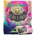 thumbnail image 1 of Rick and Morty Blanket, 50'x60' Spacial Breakthrough Silky Touch Super Soft Throw Blanket, 1 of 6