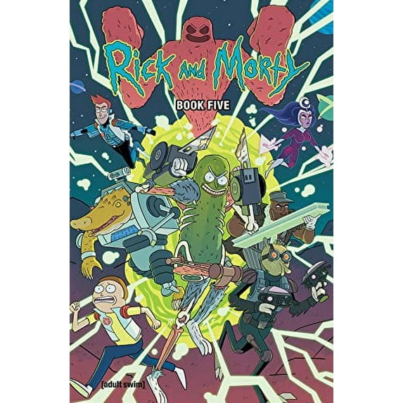 Pre-Owned Rick and Morty Book Five: Deluxe Edition (Hardcover) by Kyle Starks, Magdalene Visaggio