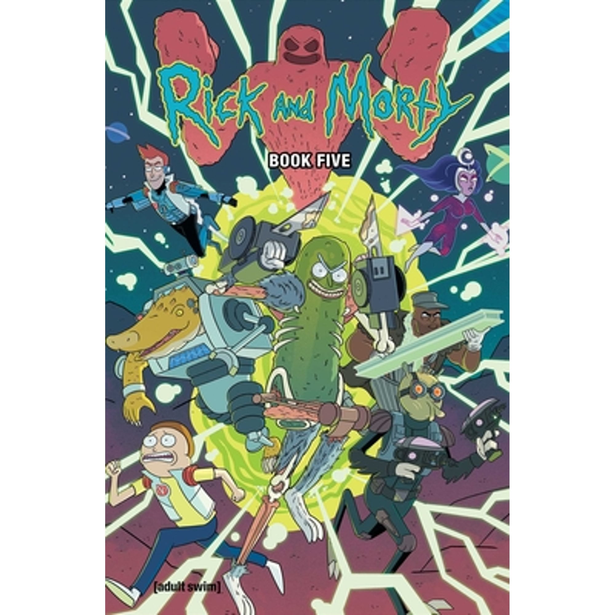 Pre-Owned Rick and Morty Book Five: Deluxe Edition (Hardcover) by Kyle Starks, Magdalene Visaggio