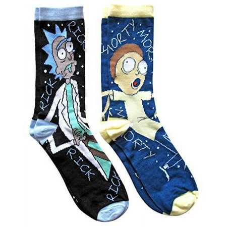 Pattern: Rick & Morty Men's, Actual Color: Blue, Black