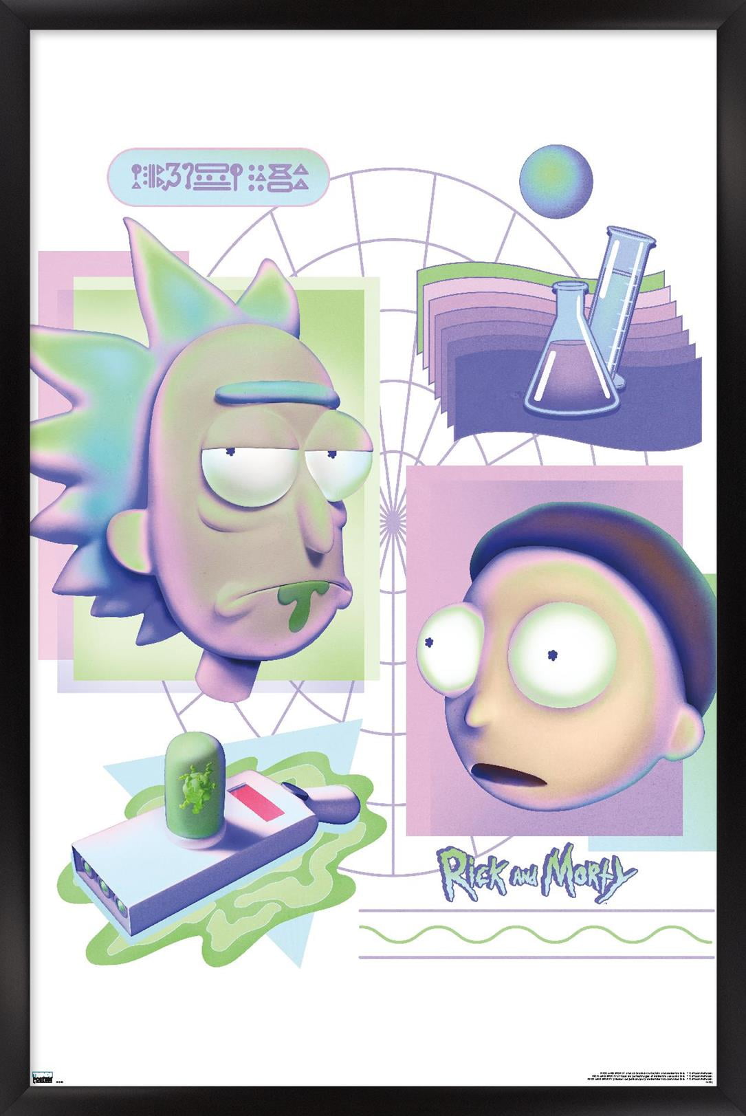 Rick and Morty - Chemistry Wall Poster, 22.375
