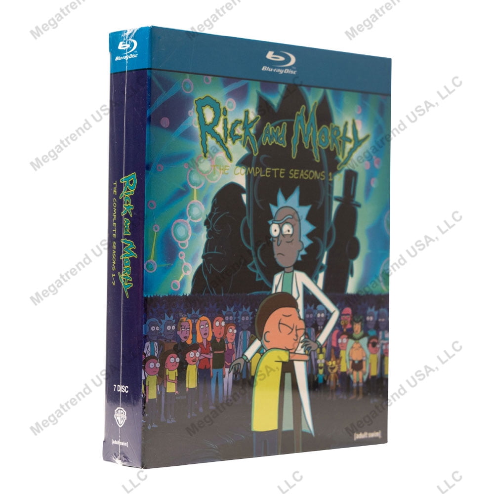 Dvd Amazon Prime Rick And Morty Season Rick And Morty Seasons 1-4
