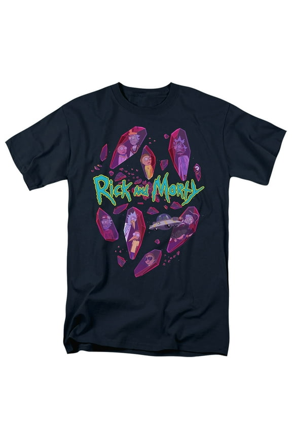 Rick and Morty Death Crystal Futures Unisex Adult T Shirt
