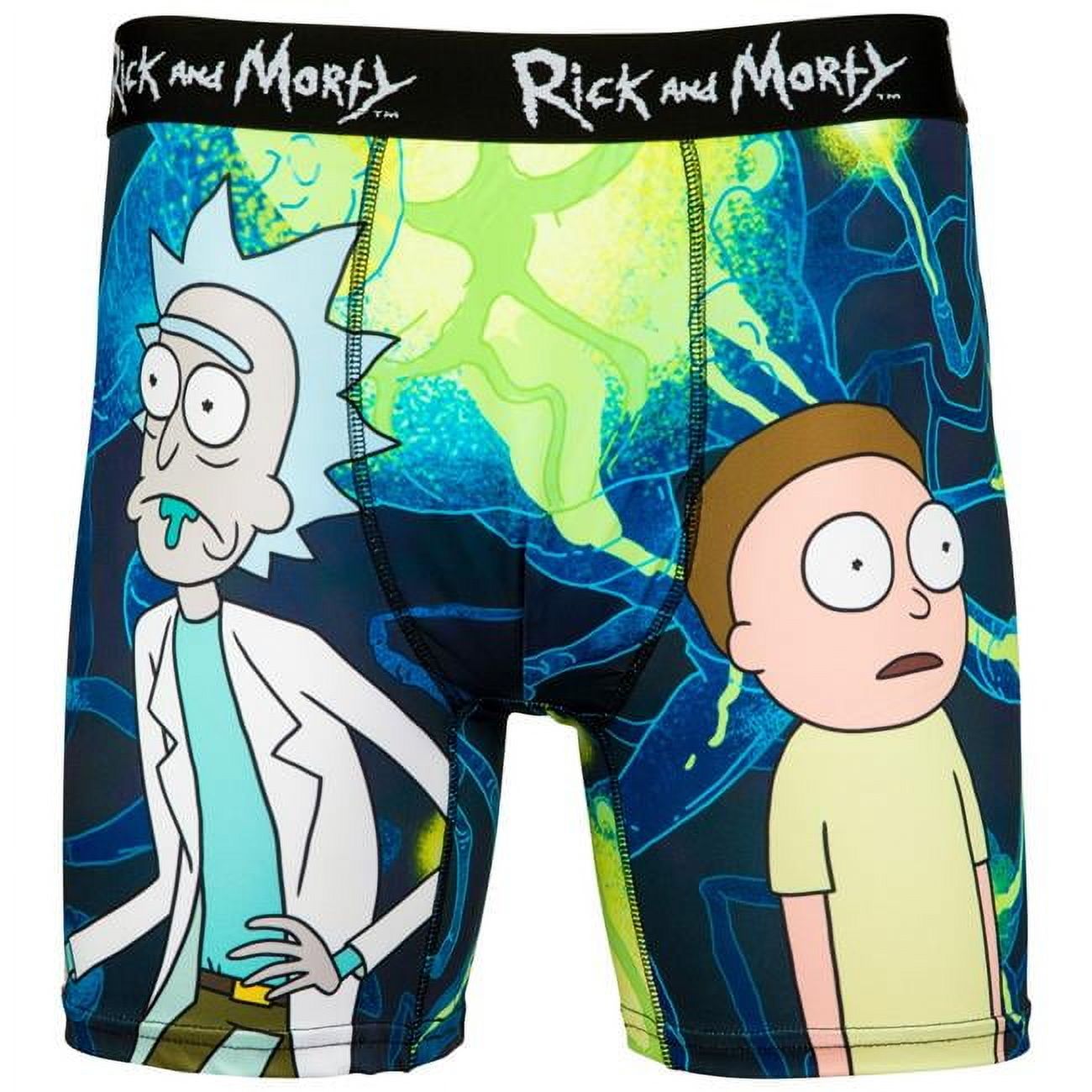 Rick and Morty Disbelief Boxer Briefs-XLarge (40-42)